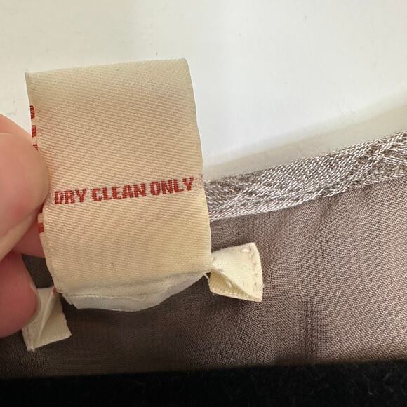 Sundance Gray Neutral Plaid North Fork midi Dress - Picture 4 of 9